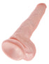 King Cock 14 in. Cock with Balls Flesh